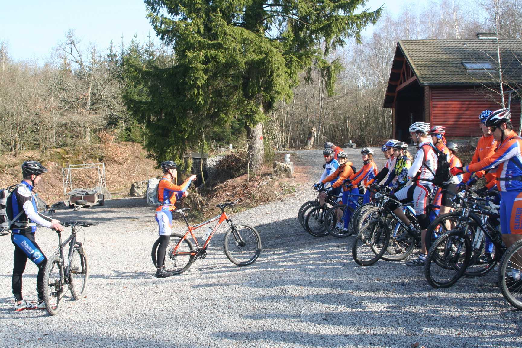 Mountainbiken met In Balans Alkmaar