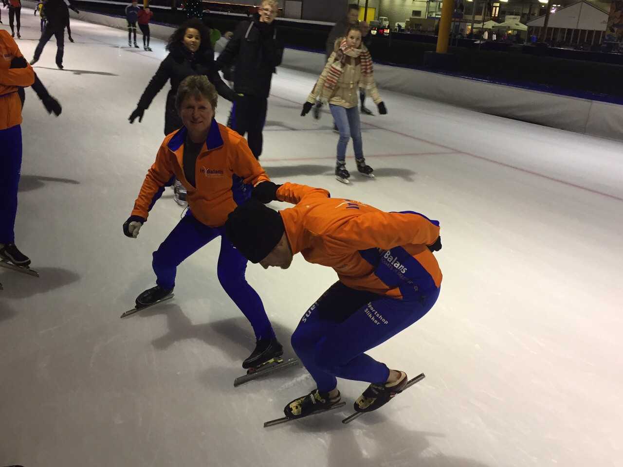 Bochten schaatsen bij In Balans Alkmaar